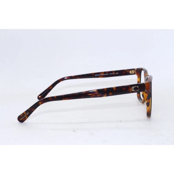 COACH HC6129 5446 CAT EYE BLACK TORTOISE EYEGLASSES FRAMES 54-16-140 - Picture 4 of 4